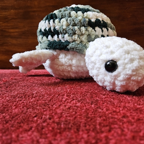 Crochet Chunky Turtle amigurumi doll - Picture 5 of 15